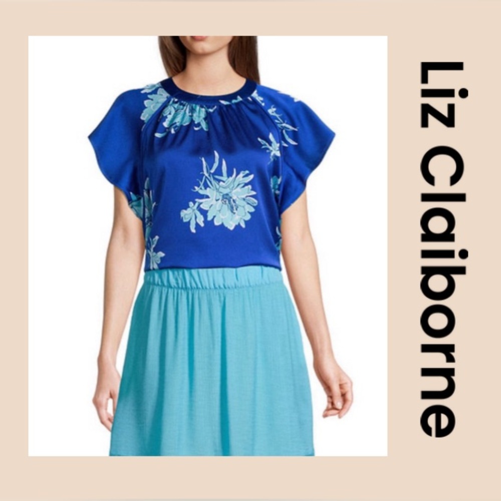 Women’s Short Sleeve Dressy Blouse Size XXL NWT